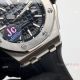 Fake Audemars Piguet Royal Oak Offshore Diver Watches SS Black Dial 42mm (5)_th.jpg